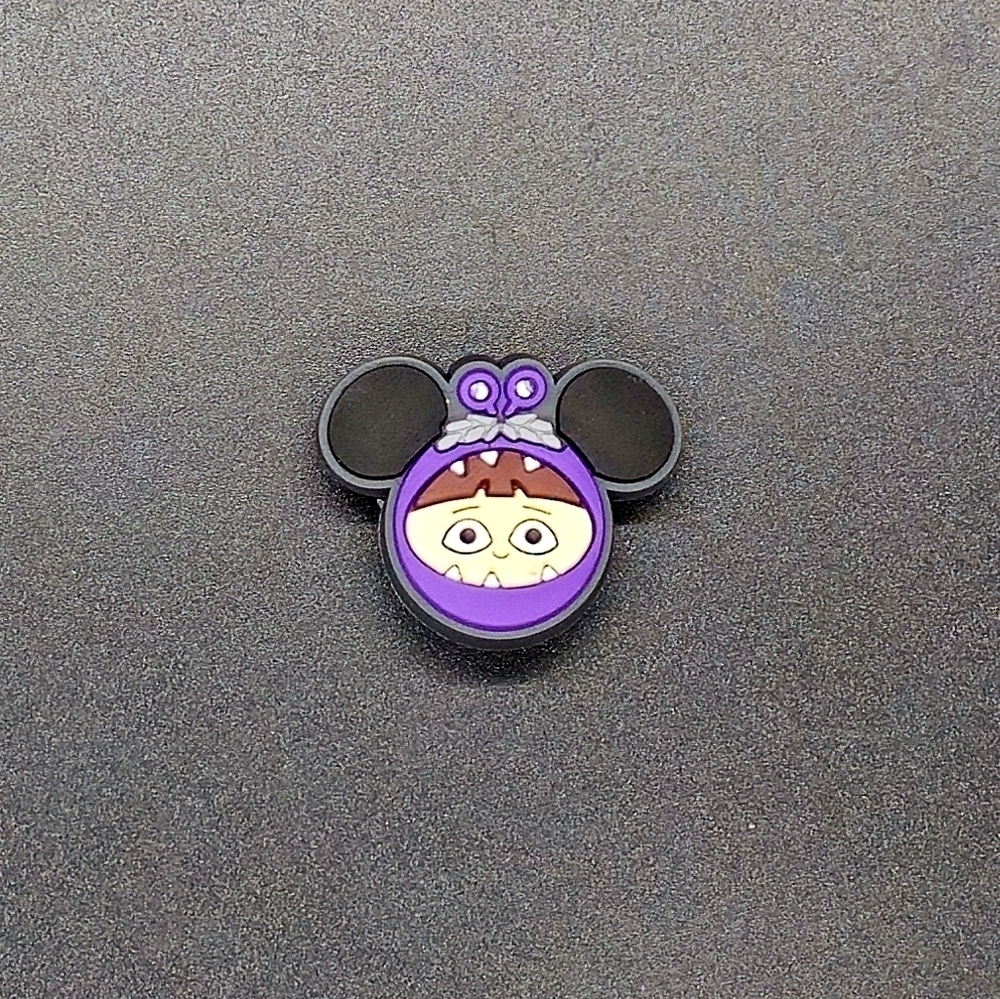(5/$15) Disney Boo Mickey Ears Croc Charm